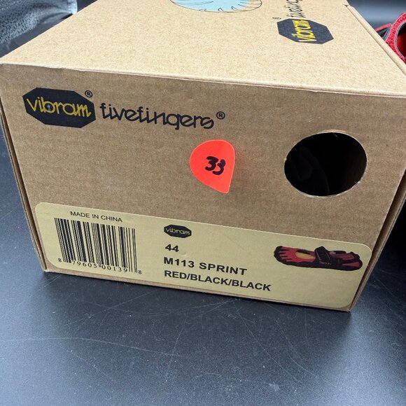 Vibram Fivefingers Sprint Size 44 Red - Picture 3 of 16